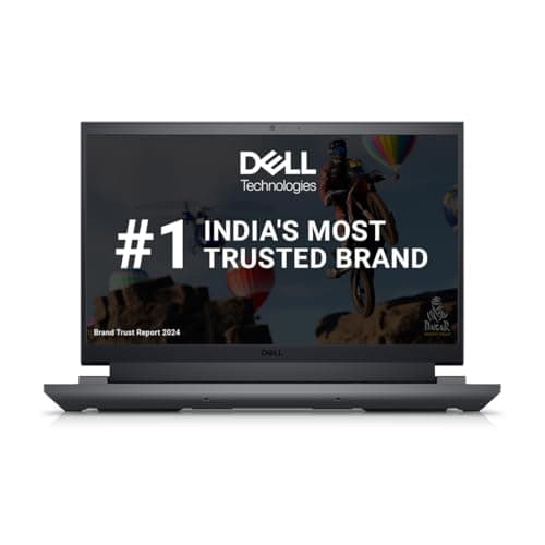 Dell Gaming G15-5530 Laptop, Intel 13th Gen i5-13450HX Processor, 16GB DDR5 + 512GB SSD, NVIDIA RTX 3050 6 GB GDDR6, 15.6" (39.62cm) FHD Narrow 120Hz,...