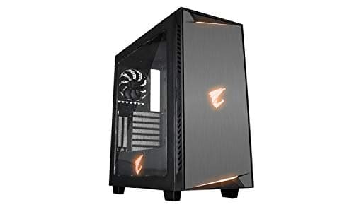 Aorus Gigabyte AC300W R2 ATX Mid-Tower PC Case(Black) Computer Cases