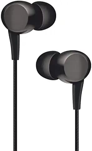 Earphone For Nothing phone (1) Universal Earphones Headphone Handsfree Headset Music with 3.5mm Jack Hi-Fi Gaming Sound Music Wired in-line 10mm Powerful Extra Bass Driver HD Stereo Audio Sound with Noise Cancelling Dynamic Ergonomic Original Best High Sound Quality Earphone - ( Black , 1B, AA-R50 )