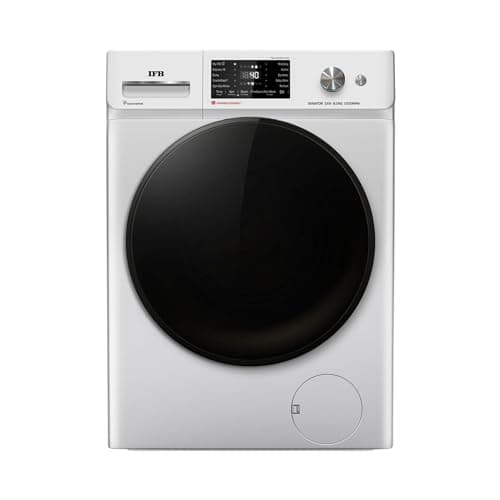 IFB 8 Kg 5 Star Powered by AI with 9 Swirl Wash, Fully Automatic Front Load Washing Machine (Senator SXN 8012K,Steam Refresh Program with Eco Inverter...
