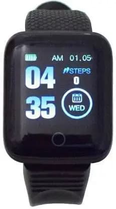 Home Story M5 Band 1.3 Inch Color Screen Smartwatch Smartwatch (Black Strap, Free Size)