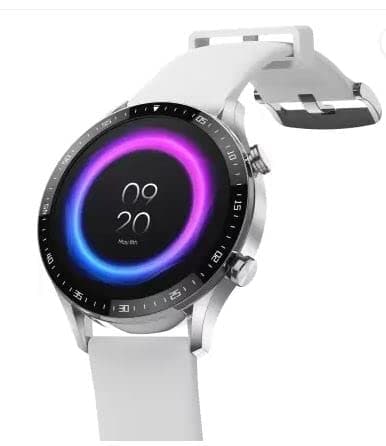 Dizo Watch R Talk, Amoled Display with Calling & 10 Days Battery (Silver Grey), Free Size