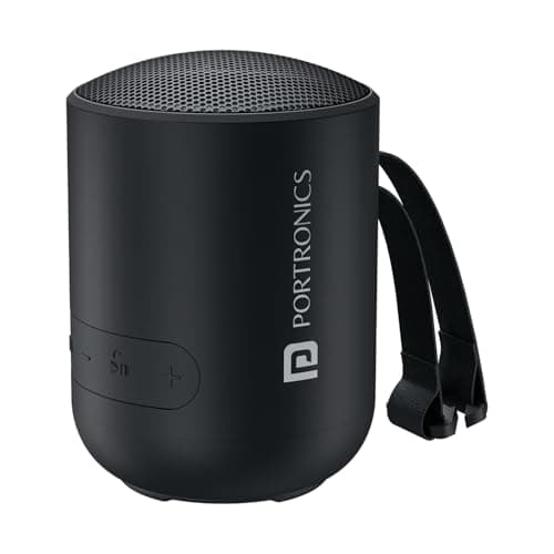 Portronics POR-280 Sound Pot Wireless Bluetooth Speaker (Black) Speakers