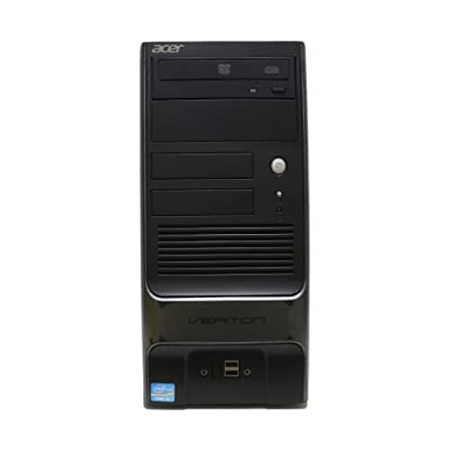 (Renewed) Acer Desktop Computer PC (Intel core I3 2120 3.30 GHz, 8 GB RAM, 500 GB HDD, Windows 10 Pro, MS Office|Intel HD Graphics|USB, WiFi, Ethernet, VGA), Black
