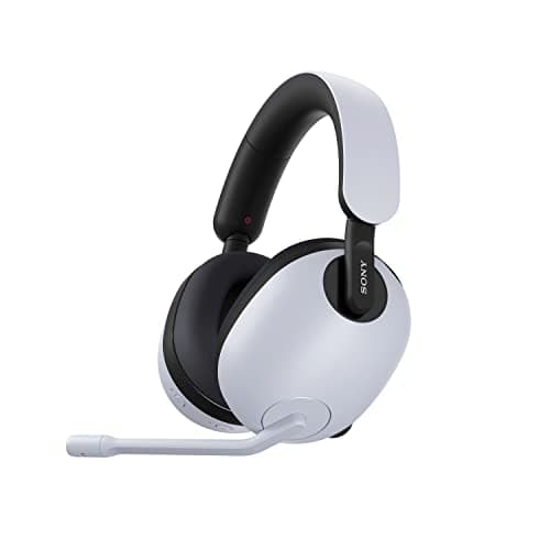 (Renewed) Sony-INZONE H7 Wireless Gaming Headset, Over-Ear Headphones with 360 Spatial Sound, 40 Hours Battery Life, Works with PC, flip to Mute mic, Mobile, Laptop, PS5 & VR Compatible (White) WH-G700