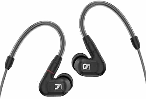 (Renewed) Sennheiser IE 300 Wired in Ear Headphone with Mic (Black)