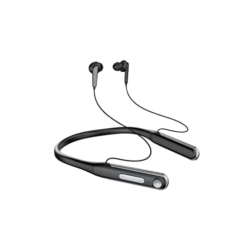 DUDAO U5MAX in-Ear Wireless Bluetooth V5.0 Neckband Super Long Stand-by Bluetooth Earphone with 400mAh Battery 180 Days Long Stand by Time Noise Reduction Neckband