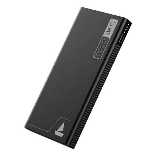 boAt Energyshroom PB300 Powerbank with 10000mAh Battery, 22.5w Fast Charging, 12-Layer Smart IC Protection, LED Indicators and Aluminum Alloy Casing(C...