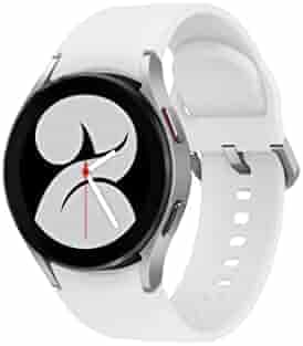(Renewed) Samsung Galaxy Watch4 LTE (40mm, Silver, Compatible with Android only)