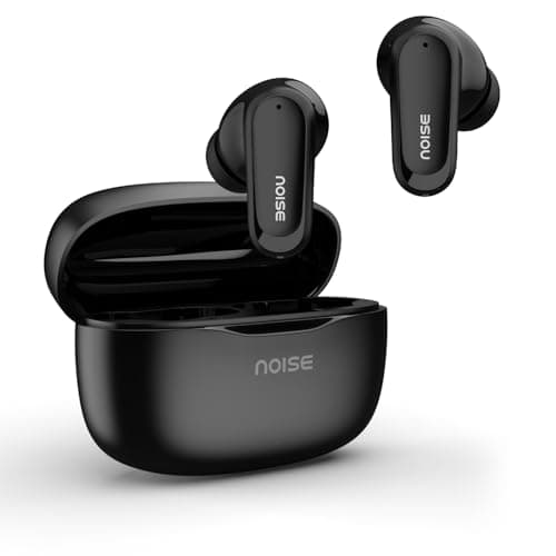 Noise Newly Launch Buds Play Truly Wireless Earbuds with 40H of Playtime, Quad Mic with ENC, Low Latency for Gaming (Up to 50 Ms), 13mm Driver, BT V6....