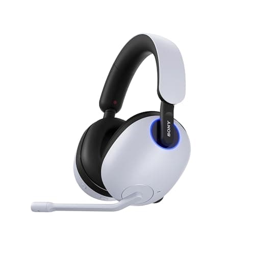 Sony-INZONE H9 Wireless Noise Cancelling Gaming Headset, Over-Ear Headphones with 360 Spatial Sound, 32 Hours Battery Life, Works with PC, flip to Mute mic, Mobile, Laptop, PS5, Xbox (White) WH-G900N