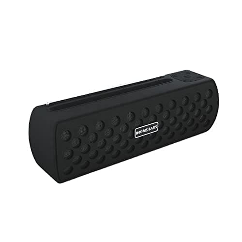 VEHOP BoomsBass Wireless Portable Bluetooth Speaker with Large Battery, Built in Mic & HD Surround Sound with Deep Bass Also Support USB, SD Card, AUX, FM & Call Function for Android & iOS (L10)