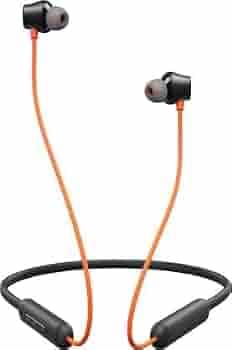 (Renewed) DIZO by realme TechLife Wireless Bluetooth Headset (Orange, In the Ear)