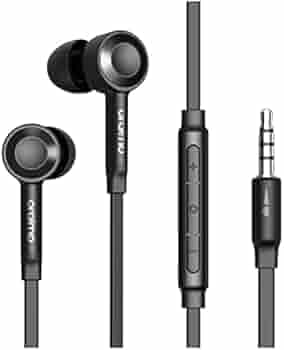 Oraimo in-Ear Wired Earphones HD Sound with mic,Designed for Running, Exercise, Jogging, Earphones with Mic and Volume Controller, Hi Fi Stereo Sound Experience