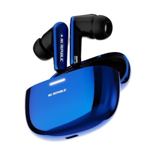 Nu Republic Epic X4 with 52 Hour Playtime, X-Bass Technology, 13mm Neodymium Drivers, ENC Mics, Dual Mode, 40ms Low Latency, Quick Charge 15mins = 200...