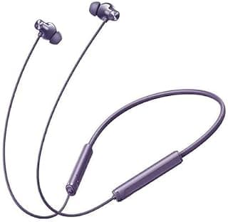 Compatible with Realme 5 ANC Neckband Earphones with Noise Cancellation, 13.6mm Driver, HD Mic, Low Latency Mode, Sweat Re...