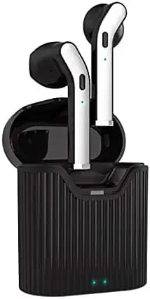 (Renewed) PTron Basspods 481 Truly Wireless Bluetooth in Ear Headphone with Mic (Black & Silver)