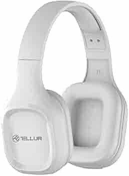TELLUR Pulse Bluetooth Over Ear Headphones, BT5.0, Built-in Microphone for Handsfree Calls, Hi-Fi HD Sound, 40mm Driver with Bass Boost, Lightweight Design and Soft Pads