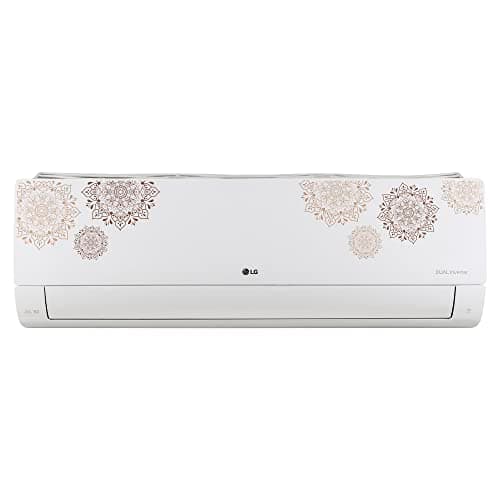 LG 1.5 Ton 5 Star AI+ DUAL Inverter Wi-Fi Split AC (Copper, Super Convertible 6-in-1 Cooling, HD Filter with Anti-Virus Protection, 2023 Model, RS-Q19MWZE, Regal pattern design white panel)