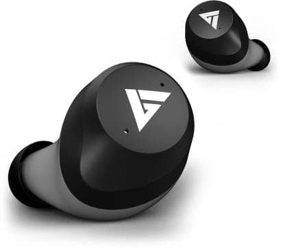 (Renewed) Boult Audio Airbass Truebuds Bluetooth Headset (Grey )