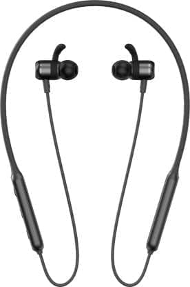 realme TechLife Buds N100 Wireless Bluetooth Neckband (Black)
