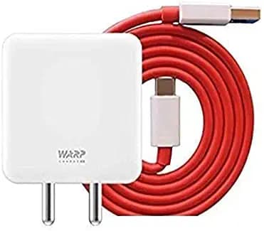 FEEL2NICE 30W Warp Charger Compatible with OnePlus Nord CE/ 10 Pro/ N100/ N10/ 9/9 Pro/ 8 Pro/ 8/ 7T/ 7T Pro with Dash Charging Cable and 5V 4A Fast Dash Charge for OnePlus 3/ 3T/ 5/ 5T/ 6/ 6T/ 7
