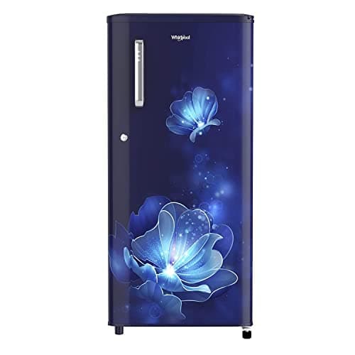 Whirlpool 184 L 4 Star Inverter Direct-Cool Single Door Refrigerator (205 WDE ROY 4S Inv MAGNUM STEEL-Z, Magnum Steel, Large Vegetable Box, Base Stand with Drawer, 2023 Model)