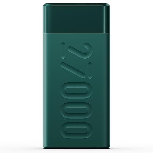 Ambrane 27000mAh Powerbank, 22.5W Fast Charging, Triple Output (2 USB & 1 Type C), PD, Quick Charge for iPhone, Android & Other Devices, Made in India...
