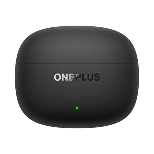 OnePlus Nord Buds 4 Pro TWS Earbuds, Upto 55dB Real-time ANC, Adaptive Mode, 12mm Titanium-Coated Driver, Spatial Audio, Upto 54hrs Playback, Dual-Dev...