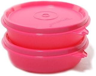 Tupperware Executive Small Bowl 2 Pieces, Plastic, Solid, Multicolor