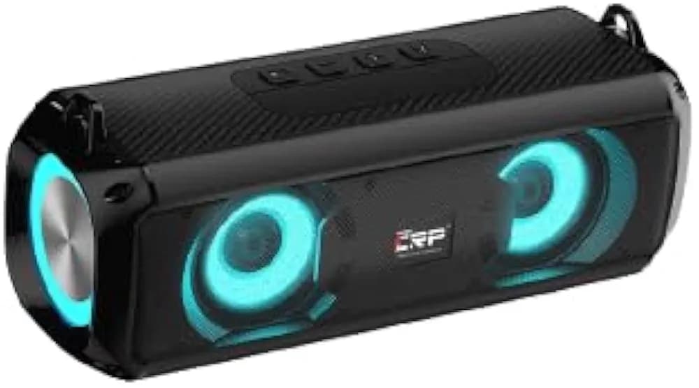 SUPER CRP Wireless Bluetooth Soundbar Speaker CR SP 266 with USB/SD Card/Aux/FM | Wireless Surround Sound & Built-in Dual Bass Port Soundbar Compatible for All Smart Phones and Smart Devices