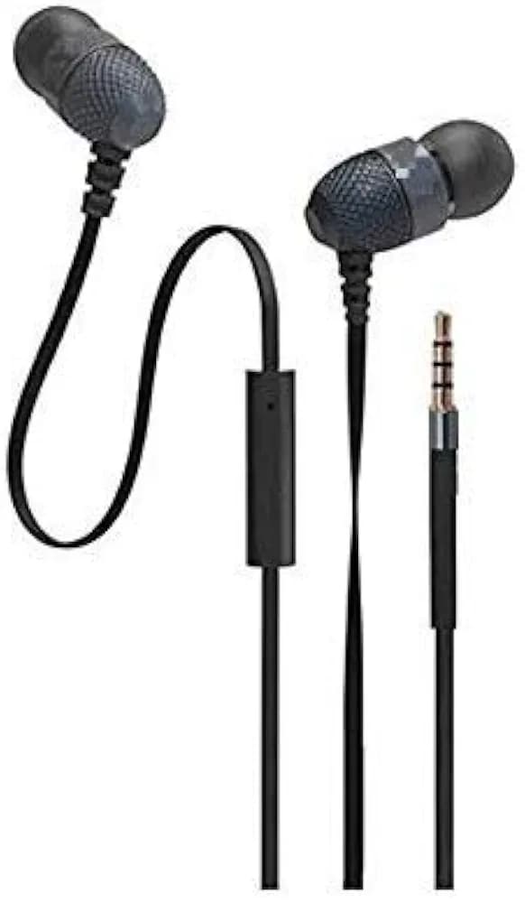 Canvas EP10 Wired Durable, Stereo In Ear Earphone for Cell Phones with HD Mic,for Laptop, Tablet Ear Phones Universal (Multi Colors May Vary)