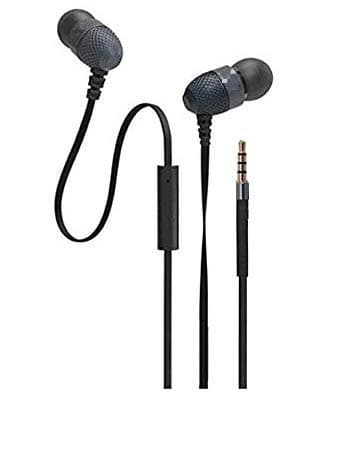 Canvas EP8 Wired Durable, Stereo In Ear Earphone for Cell Phones with HD Mic,for Laptop, Tablet Ear Phones Universal (Multi Colors May Vary)
