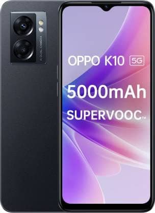 (Renewed) Oppo K10 5G (Midnight Black,6GB RAM, 128GB Storage) Without Offer