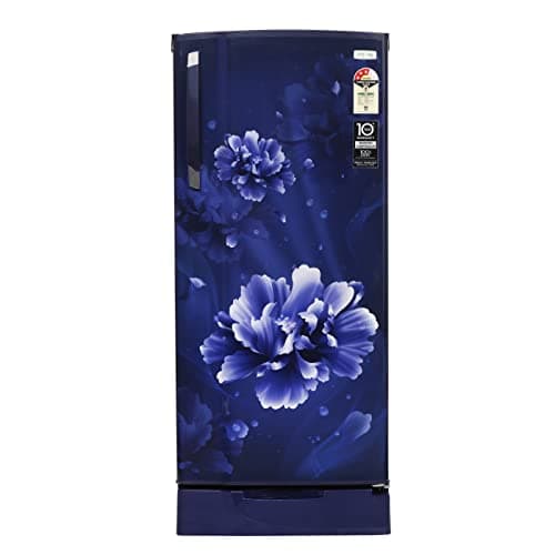 Godrej Edge 221 L 3 Star Inverter Direct Cool Single Door Refrigerator (RD EDGESX 236C 33 TAI FL BL, Frill Blue, Energy Efficient Inverter Compressor, 2022 Model)