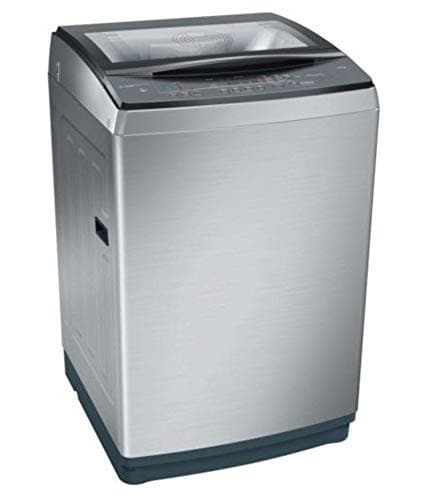 Bosch 7 kg Fully-Automatic Top Loading Washing Machine (WOE704Y1IN, Grey) Washing Machines & Dryers