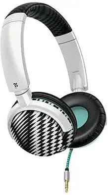 (Renewed) Philips SHO8800 Over-The-Ear Headband Headphone (Black/White)