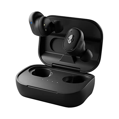 (Renewed) Skullcandy Grind Bluetooth Truly Wireless in Ear Earbuds with Mic with Voice Control (Black)