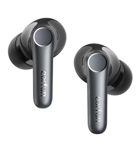 EarFun Air Pro 4 Adaptive Hybrid Noise Canceling Wireless Earbuds, Qualcomm Snapdragon Sound, aptX Lossless, 6 Mics AI CVC 8.0 Call, LDAC Hi-Res Audio...