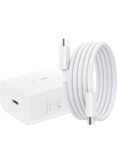 Original Samsung 25W Charger USB Type C Adapter for Samsung Galaxy Z Fold 6/5/4,Z Flip6/5/4, S25/S24/S24+/S24 Ultra, S23/S23+/S23 Ultra/S23 FE with PD...