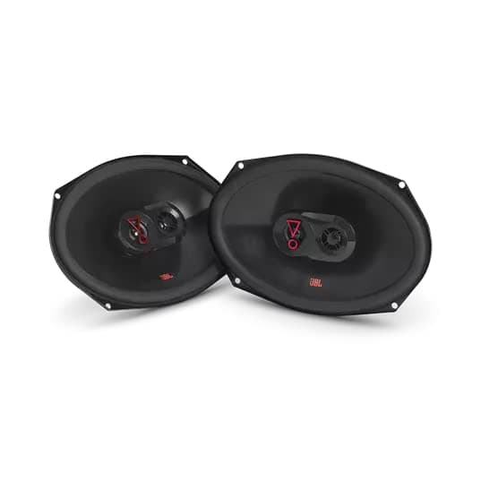 Stage3 9637HI - 700W 6" x 9" (15.2cm x 23cm) Three Way Car Speaker Plus One™ woofer Cone, Edge Driven Dome Tweeters, Vented Basket Frame Design, Delivers High Output and deep bass Peformance.