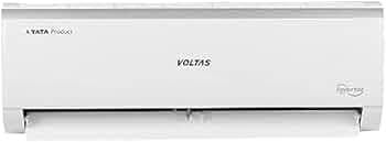 Voltas 1 Ton 5 Star, Inverter Split AC(Copper, 4-in-1 Adjustable Mode, Anti-dust Filter, 2024 Model, 125V Vectra Elite-1, White)