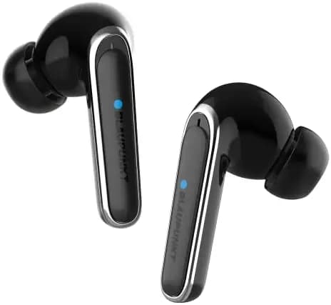 Blaupunkt BTW100 Truly Wireless Bluetooth Earbuds with ENC CRISPR TECH I HD Sound I 80ms Low Latency I 40H Playtime*I TurboVolt Charging I Bluetooth 5.1 I 10mm Drivers I Intuitive Touch Controls