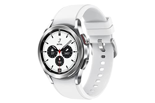 (Renewed) Galaxy Watch4 Classic Bluetooth(4.2cm, Silver)