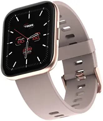 Newly Launched TAGG Verve MAX Smartwatch|1.78'' Large Hi-Res Display|360° Health Suite, Activity Tracker, 24 Sports Modes, Live Watch Faces, Sleep Monitor, in-App GPS, IP68 Waterproof|Pink, TAGGV32