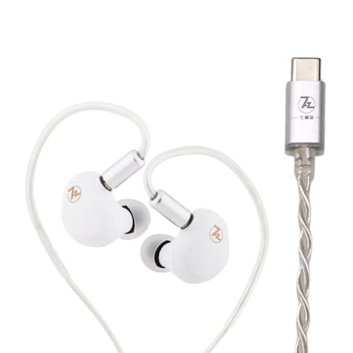 Concept Kart 7HZ G1 in-Ear Monitor Wired Earphone with Mic, 10mm Dual-Magnetic Dynamic Driver, DLC Diaphragm with N52 Magnets, Gaming IEM with Detacha...