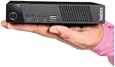 (Renewed) Lenovo ThinkCentre M73 Desktop Mini PC (Intel Core i3 4th Gen, 4 GB RAM, 500 GB HDD, WiFi, Windows 10, MS Office, Intel HD Graphics, USB, DP)