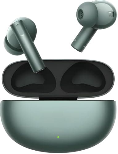 Real Me Air 6 Buds | 50dB Active Noise Cancellation, Hi-Res LHDC Audio, 12.4mm Dynamic Bass Driver, 6 Mic Clear Voice Calls, 51,IP55 Waterproof,TWS fo...