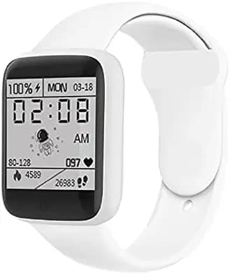 M1 | Smart Watch Fitness Band Smart Watch- Y68 D20 Water Proof Smart Watches SpO2 Full Touch Smartwatch with Workout Modes, Heart Rate Tracking, Sports Smart Watch for All Boys & Girls & Women