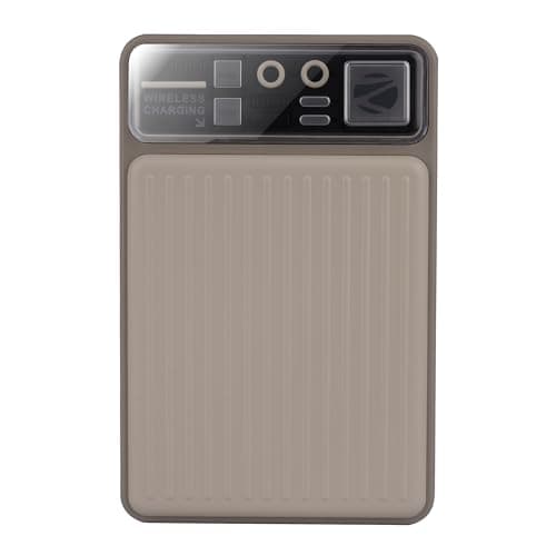 ZEBRONICS MW65 Wireless Power Bank, 10000 mAh, Rapid Charge, Built-in Wireless Charging Pad, Outputs - 22.5W Wired | 15W Wireless, Type C PD, LED Indi...